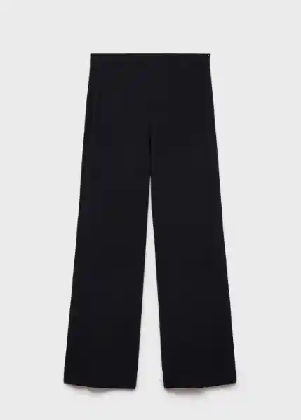 Pantalón Iguana Negro Talla 36 Mujer Mango