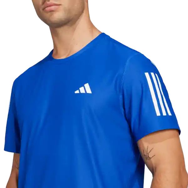 Adidas Camiseta Manga Corta Otr B Tee Correr Hombre Azul T.XS