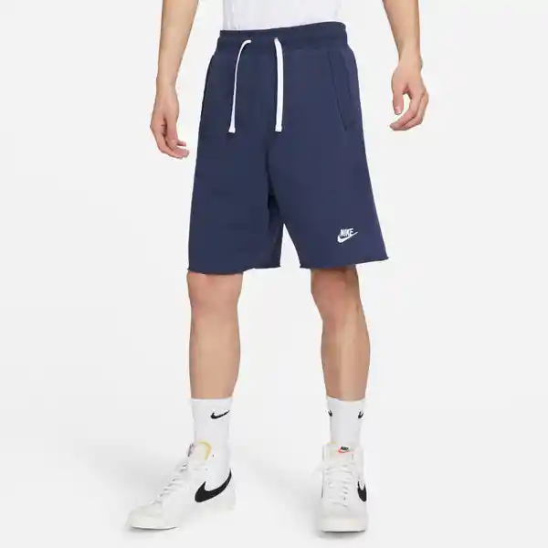 Nike Short Club Alumni Lbr Ft Para Hombre Azul Talla S