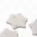 Set Porta Vaso Snowflake Mármol Ambiente Gourmet