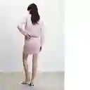 Falda Malvi Malva Talla S Mujer Mango