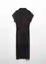 Vestido Adriana-W Negro Talla L Mujer Mango