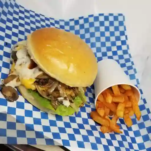 Combo Hi Burger, Papas y Gaseosa