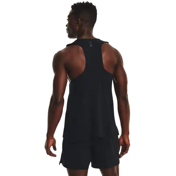 Under Armour Polera Iso-Chill Laser Sing Hombre Negro Talla MD