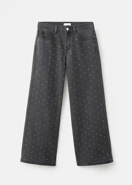 Jean Chispa Tejano Negro Talla 18 Teen Niñas Mango