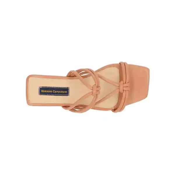 Sandalias Plana Curonta Beige Talla 37