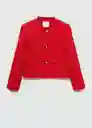 Chaqueta Wintour Rojo Talla XS Mujer Mango