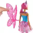 Barbie Muñeca Hada Con Vestido Brillante