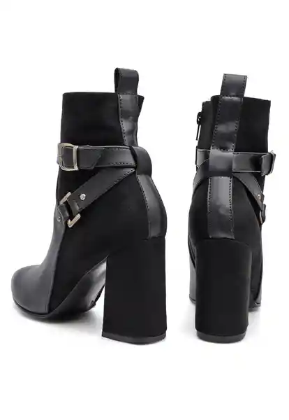 Botines Dama Negro Talla 37 122 Tellenzi