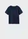 Camiseta Venice Navy Talla 06 Niños Mango
