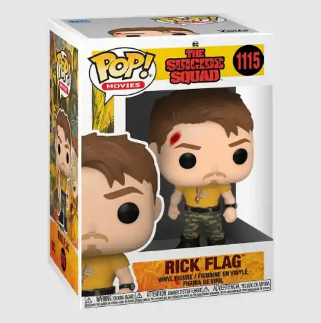 Funko Pop! Figura de Colección The Suicide Squad Rick Flag