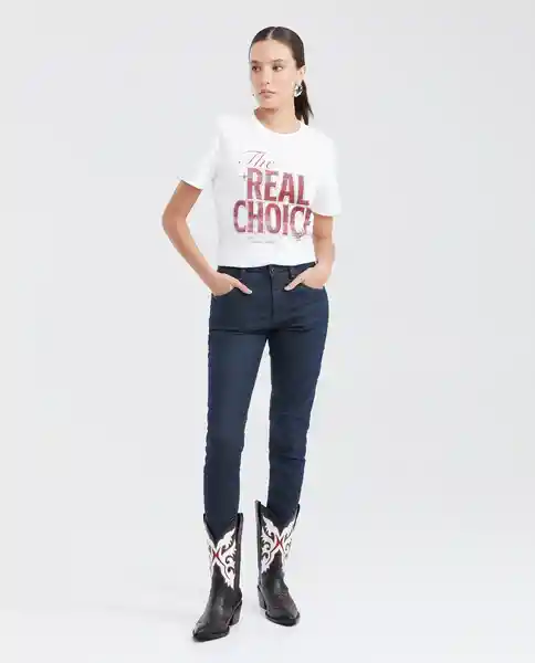 Camiseta The Real Choice Crudo Prístino Claro T. M Chevignon