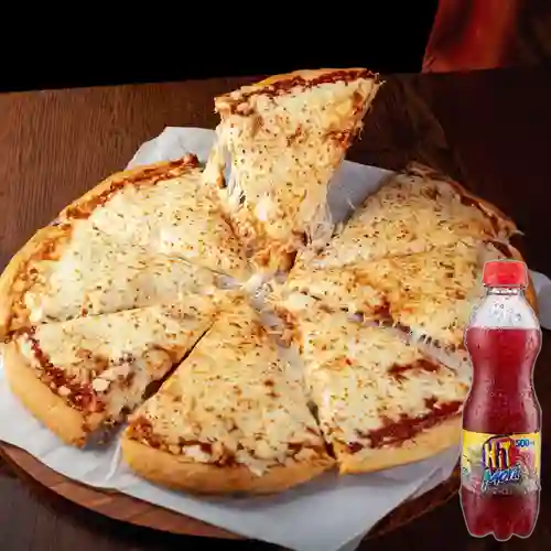 Combo Pizza Queso Bocadillo + Hit Mora 500 ml