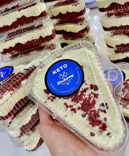 Postre Personal Keto Red Velvet