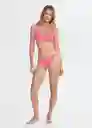 Top Bikini Solene Rosa Talla M Mujer Mango