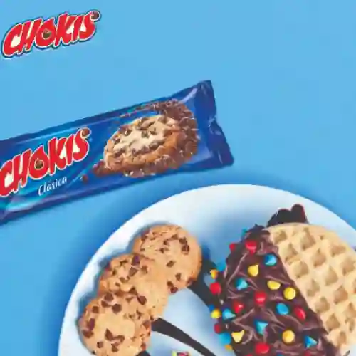 Waffle de Galletas Chokis