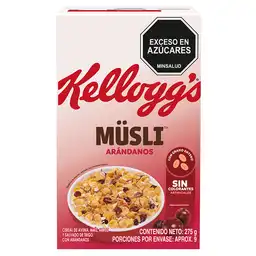 Kellogg's Cereal Avena Maiz Salvado Trigo Arroz Musli
