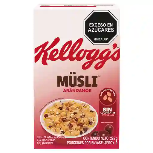 Kellogg's Cereal Avena Maiz Salvado Trigo Arroz Musli