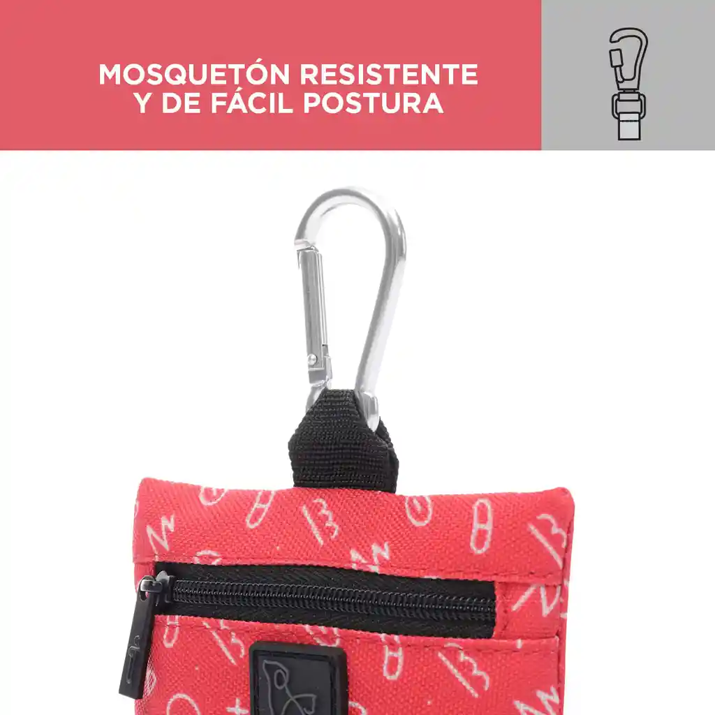 Totto Pets Dispensador de Bolsas Jaso Rojo