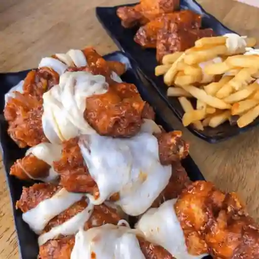 Muslos en Salsa Bbq