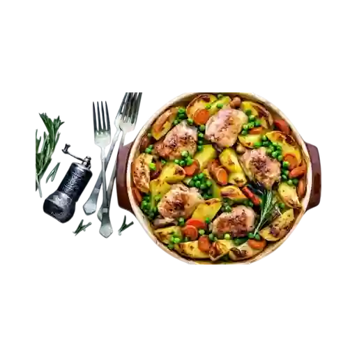 Pollo a la Jardinera
