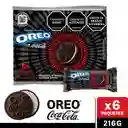 Oreo Galleta Doble Chocolate Edicion Coca-Cola