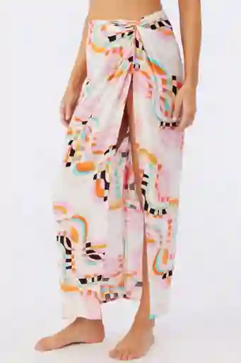 Falda Cover Up Hanalei Printed Talla L Oneill