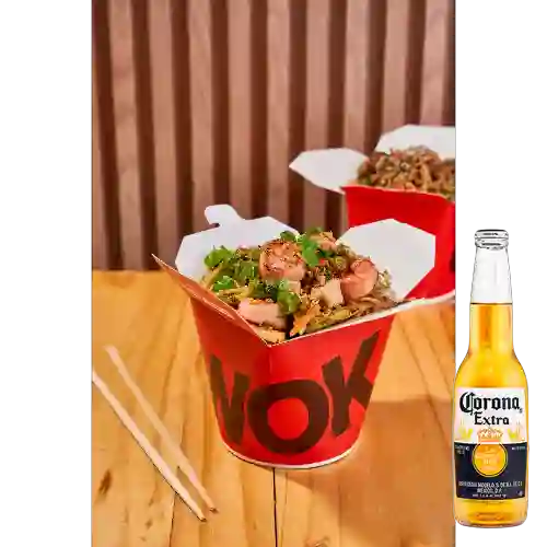 Combo Wok Padthai + Corona 330 ml