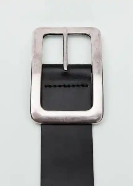 Cinturón Nov Negro Talla L Mujer Mango