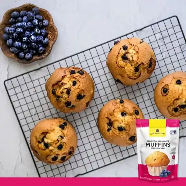 Karavansay Premezcla para Muffins Sabor Natural