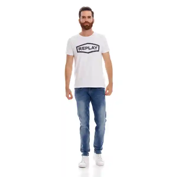 Replay Camiseta Para Hombre Talla L