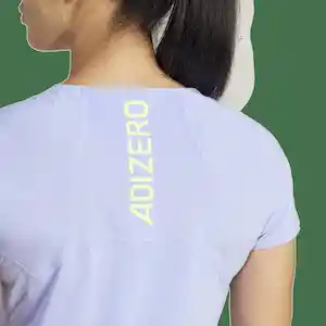 Adidas Camiseta Adizero Tee Mujer Azul Talla XS Ref: IX2827