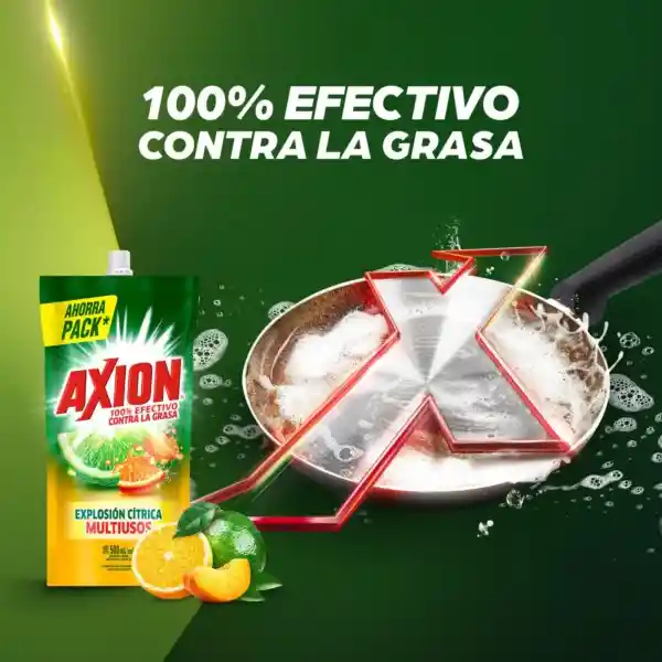 Axion Lavaplato Explosión Cítrica