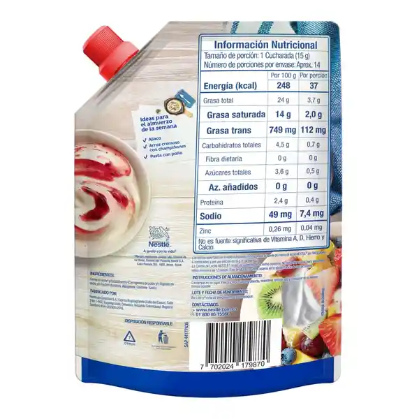 Nestlé Crema de Leche