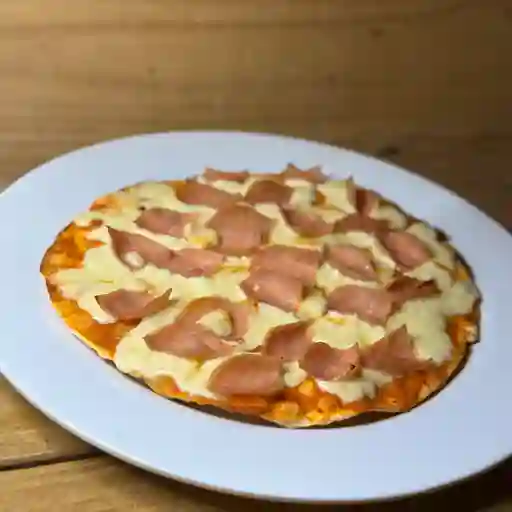 2 Pizzetas (jamon o hawaiana)