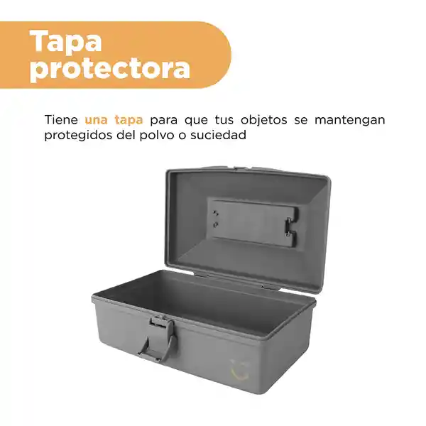Organizador Portátil Serie Silver Gray Gris Oscuro Miniso