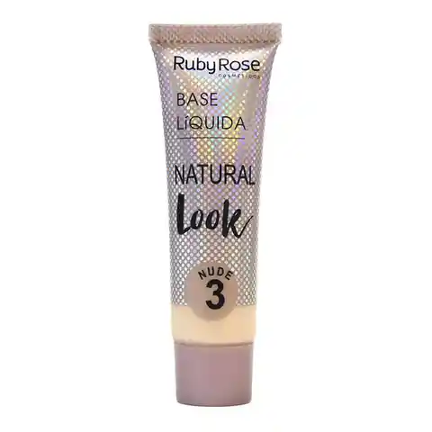 Ruby Ross Base Liquida Natural Look Nude 3 Ref G1 29 mL
