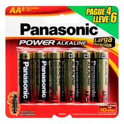 Panasonic Pilas Alcalinas AA