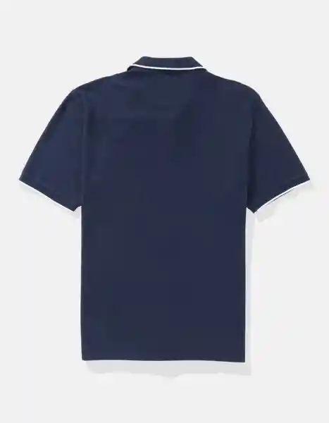 Polo Hombre Azul Talla Large 4559410 American Eagle