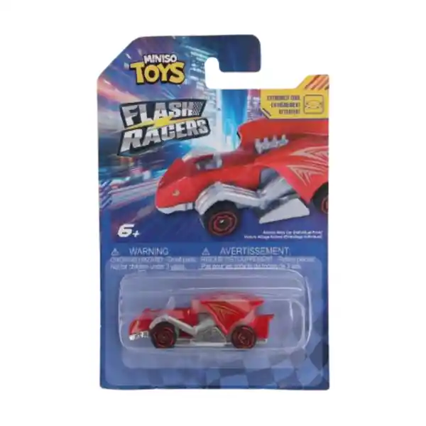 Juguete Carro de Aleación Individual Serie Rojo Miniso