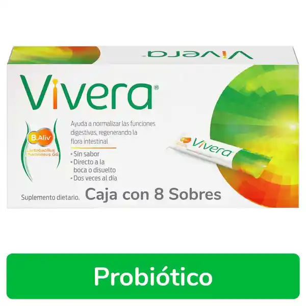 Vivera Probióticos Sobres 8 Unidades