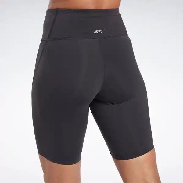 Reebok Short Lux High Rise Bike Mujer Negro Talla L Ref: HS7800