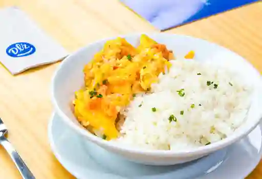 Huevo Perico con Arroz