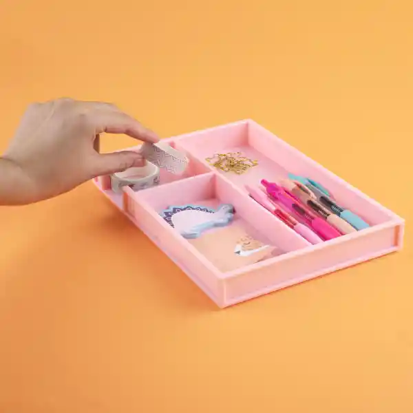 Organizador de la Serie Rosa Miniso