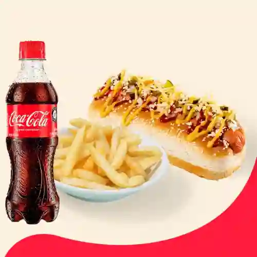 Perro Altoque + Francesas + Coca Cola 400m