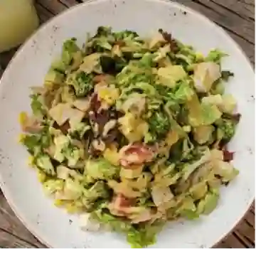 Bowl de Vegetales con Pollo O Jamón