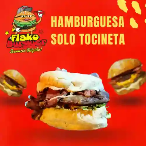 Hamburguesa Solo Tocineta