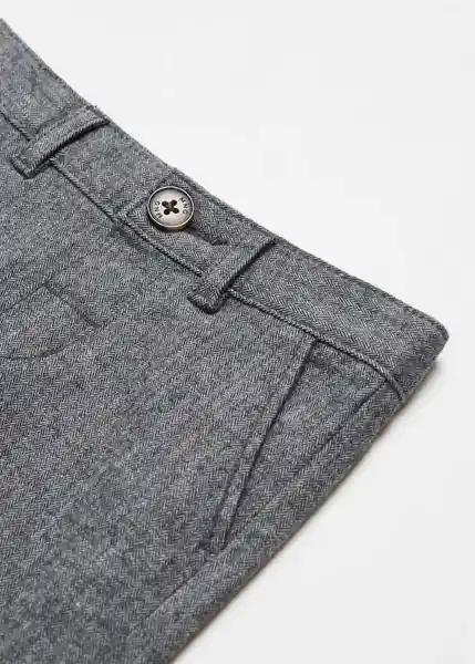 Pantalón Pierob Gris Medio Vigore Talla 71 Niños Mango