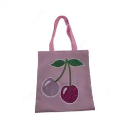 Bolsa Para Compra Serie Cherry Valentine Rosa Miniso