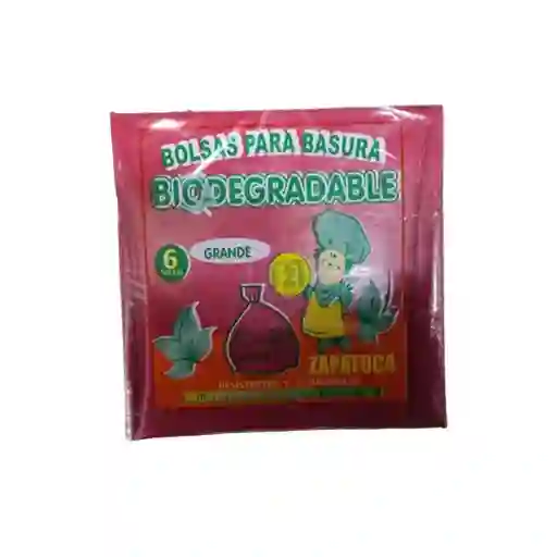 Bolsa Para Basura Roja Grande 65 x 80 Zapatoca